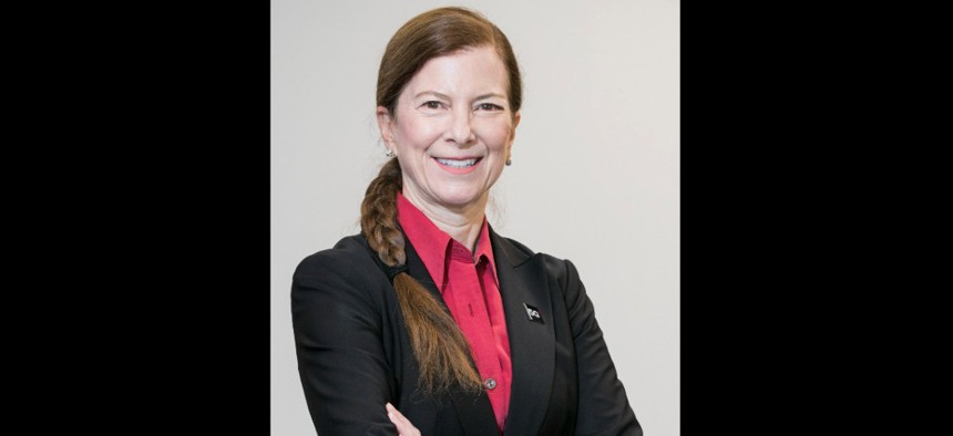 Verizon's new public sector leader Maggie Hallbach most recently led public sector business development and strategic sales.