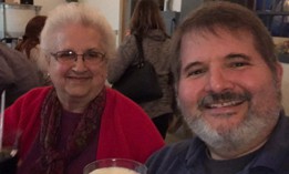 Editor Nick Wakeman with his mother, Katina Wakeman.