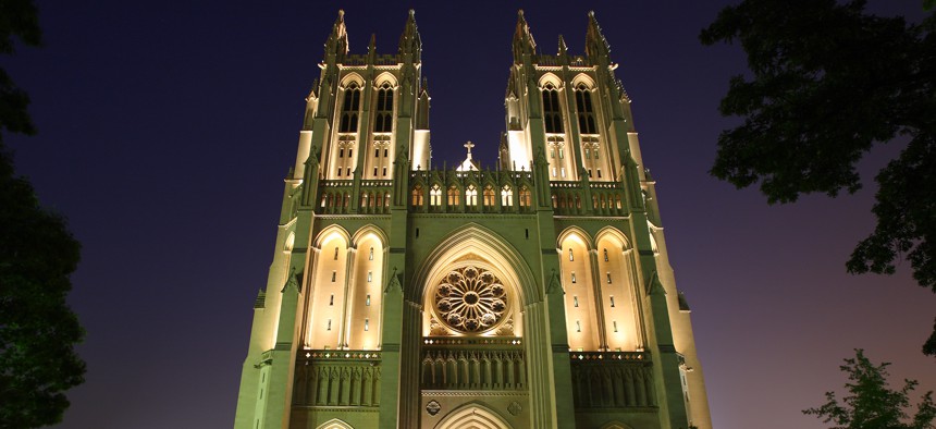 The Fed 100 and Government Hall of Fame awards gala was held at the National Cathedral in Washington.