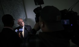 Rep. Gerry Connolly, D-Va., talks to reporters on Capitol Hill in May 2023.