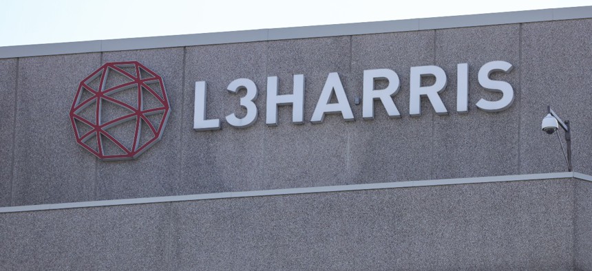 A L3Harris Technologies building in Arlington, Virginia.