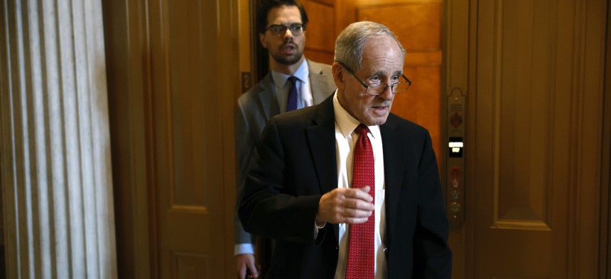 Sen. Jim Risch, R-Idaho, is offering legislation to speed up the State Department's progress in adopting an electronic medical records system.