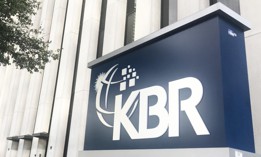 The exterior of KBR's global headquarters in Houston.