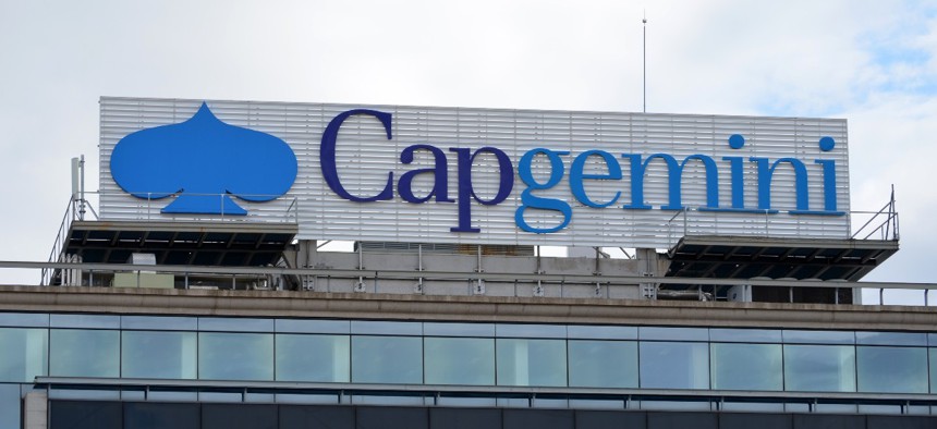 The exterior of Capgemini's campus in Madrid, Spain.