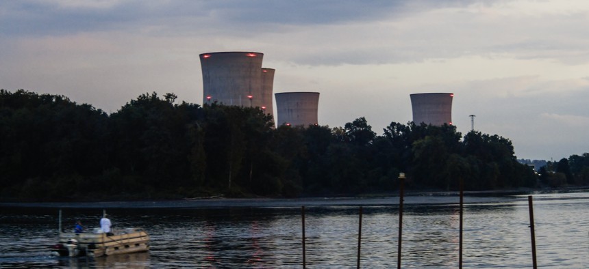 Microsoft and Constellation Energy reached a deal that would restart Unit 1 of the Three Mile Island Nuclear plant (above) in Pennsylvania to supply power to data centers. The Dept. of Energy is looking for more tech firms to tap carbon-free energy sources for facilities.