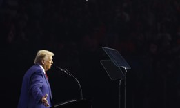 President-elect Donald Trump speaking at a campaign event in Duluth, Georgia, on Oct. 23.