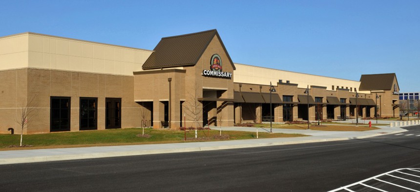 The commissary at Fort Campbell, Kentucky.