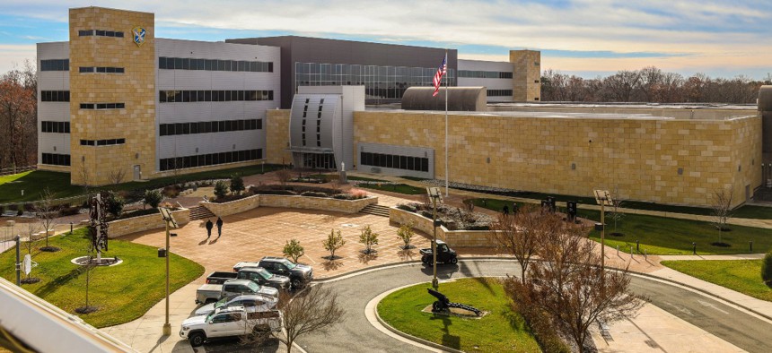 The Army Intelligence and Security Command's headquarters at Fort Belvoir, Virginia.