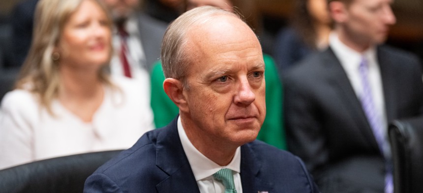 Eric Ueland, deputy director for management and the Office of Management and Budget, said efforts to cut staff are still underway. 