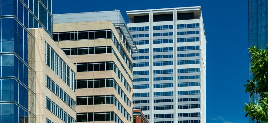 The U.S. Bancorp Center in Minneapolis, home to Piper Sandler's corporate headquarters.