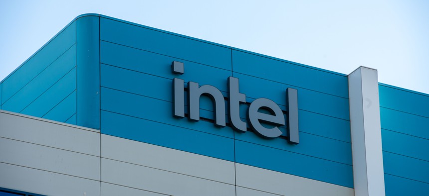 Intel's corporate headquarters in Santa Clara, California.