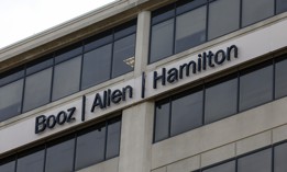 The exterior of Booz Allen Hamilton's corporate headquarters in McLean, Virginia.