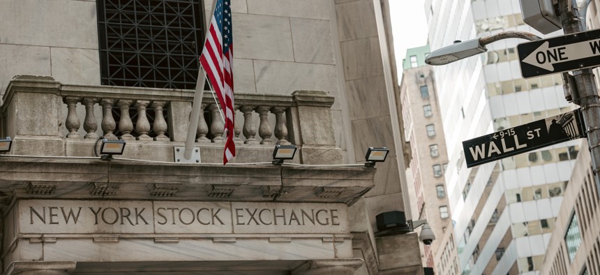 The New York Stock Exchange on Aug. 13 in New York City.