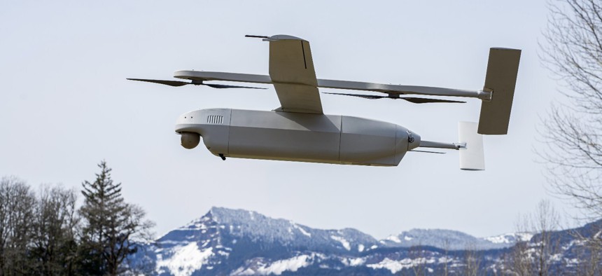 Heven Aerotech's Blue unmanned aerial vehicle.