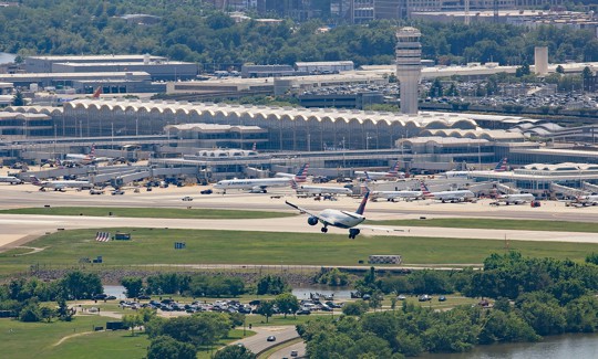Ronald Reagan Washington National Airport.