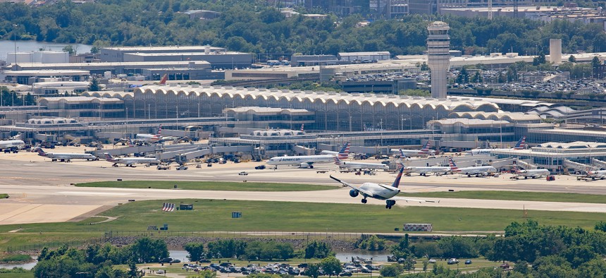 Ronald Reagan Washington National Airport.