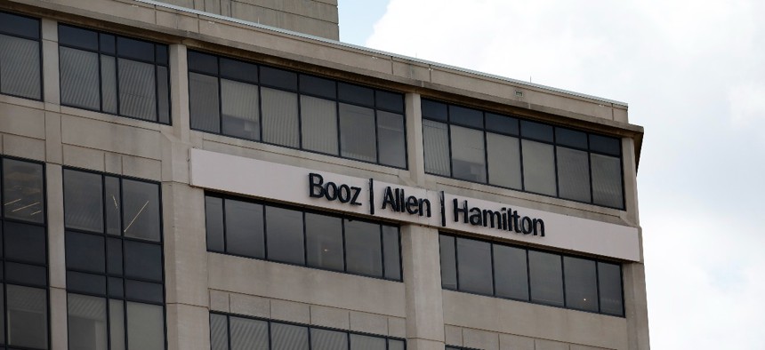 Booz Allen Hamilton's corporate headquarters in Mclean, Virginia.