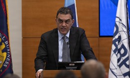 Undersecretary of Defense for Research and Engineering Emil Michael attends a Defense Advanced Research Projects Agency event at DARPA Headquarters, Arlington, Va., April 29, 2026.