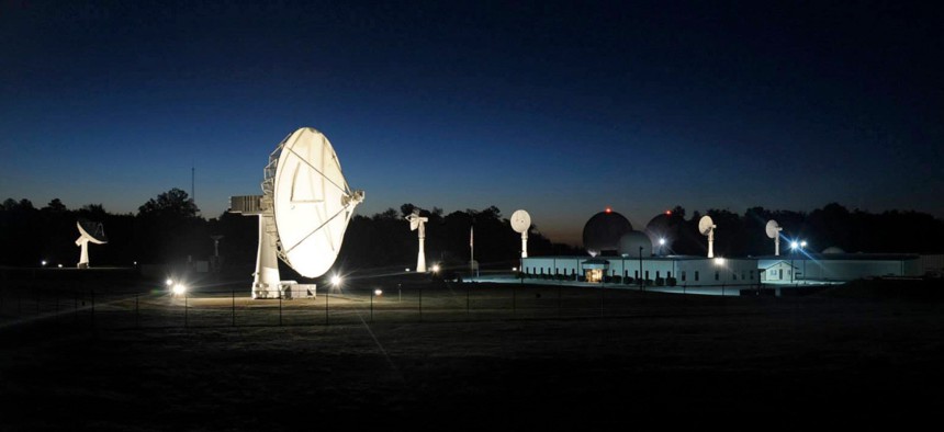 The Blossom Point Tracking Facility campus in Maryland.
