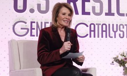 Teresa Carlson speaks on stage during The Summit on U.S. Resilience hosted by General Catalyst Institute at The Salamander on November 17, 2025 in Washington, D.C.