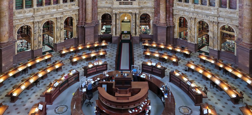 The Library of Congress' Thomas Jefferson Building