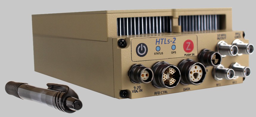 The new HTLs-2 radio built by Herrick Technology Laboratories.