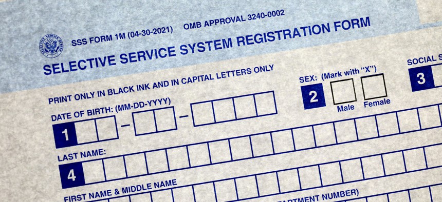As of Dec. 18, this form will likely be no longer necessary because draft-eligible males should start to be automatically registered.