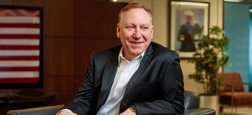 Leonardo DRS' chief executive John Baylouny.