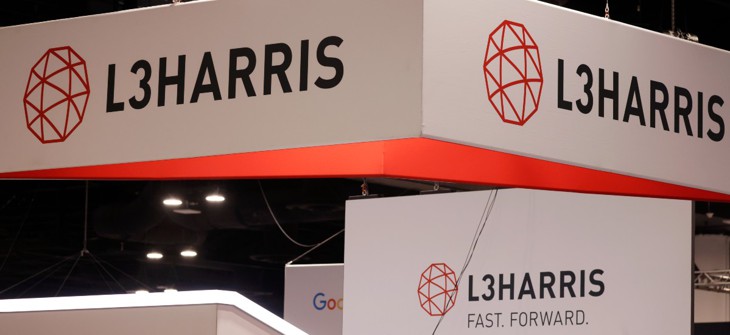 L3Harris Technologies signage at Special Operations Forces Week in May in Tampa, Florida.