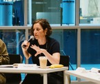 (Pictured left to right) Justine Johnson, chief mobility officer at the Michigan Economic Development Corporation -- and Sara O'Rourke, managing director of SRI Solutions at JPMorgan Chase.