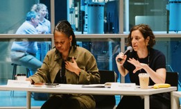 (Pictured left to right) Justine Johnson, chief mobility officer at the Michigan Economic Development Corporation -- and Sara O'Rourke, managing director of SRI Solutions at JPMorgan Chase.