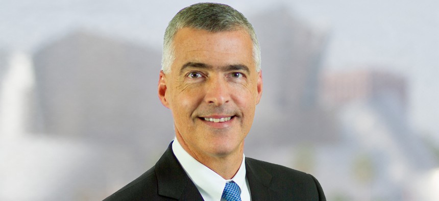 Maximus' chief executive Bruce Caswell.